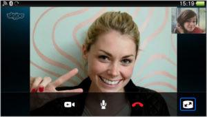 Skype call